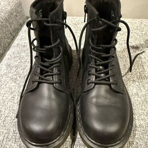 Dr. Martens Junior 1460 Softy T Leather Lace Up Boots